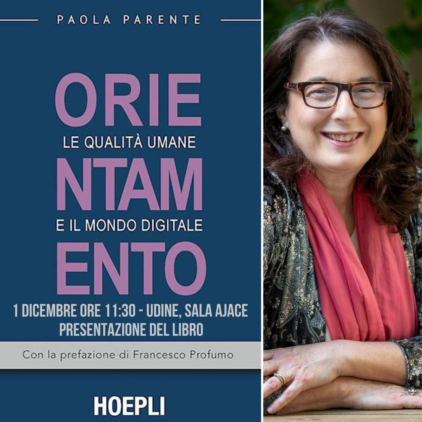 Partecipazione di Paola Parente al convegno “MonaLisa” a Udine, 1 dicembre 2021 Image